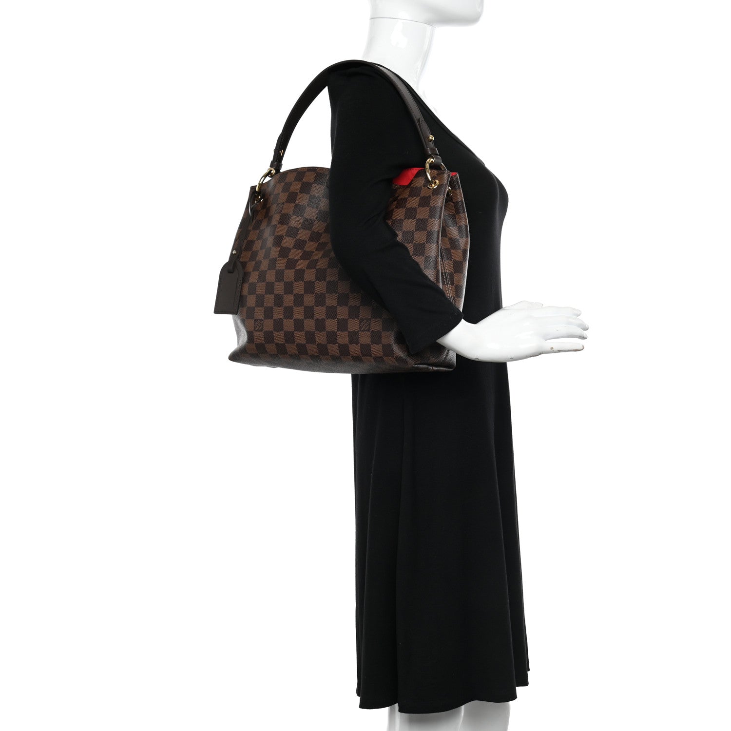 Louis Vuitton Damier Ebene Graceful PM 2 of 9