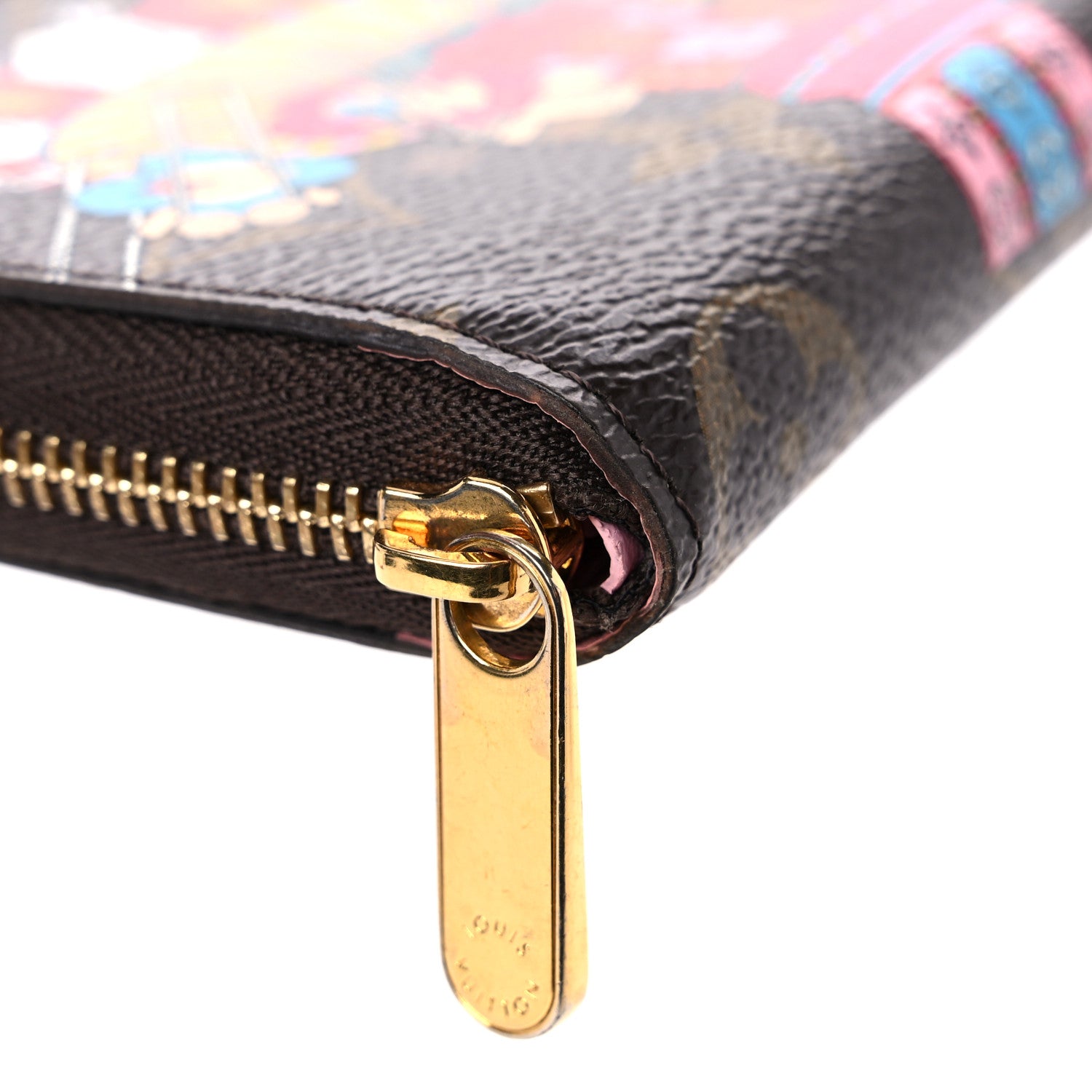 Louis Vuitton Monogram 2020 Christmas Animation Swing Ride Zippy Coin Purse Pink Poppy 13 of 19