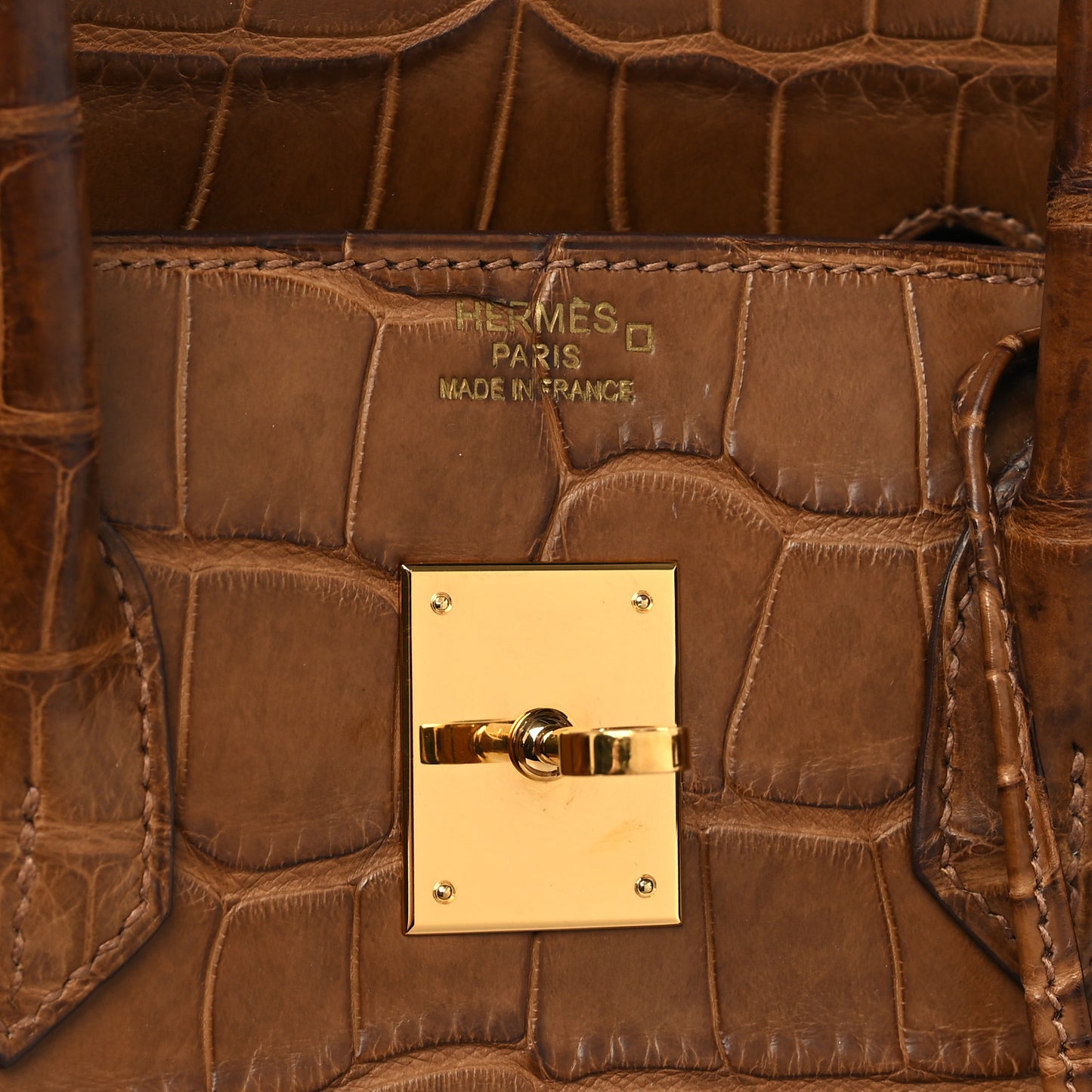 Matte Alligator Birkin 35 Alezan
