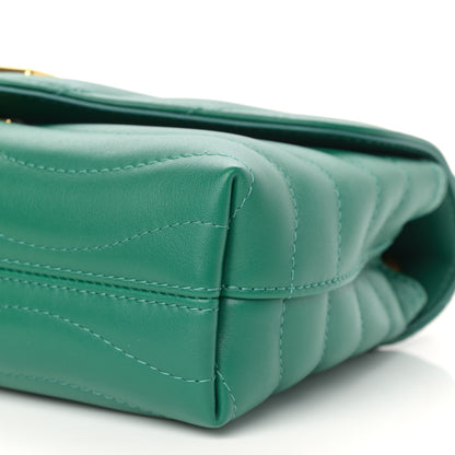 Louis Vuitton Calfskin LV New Wave Chain Bag Emerald 9 of 11