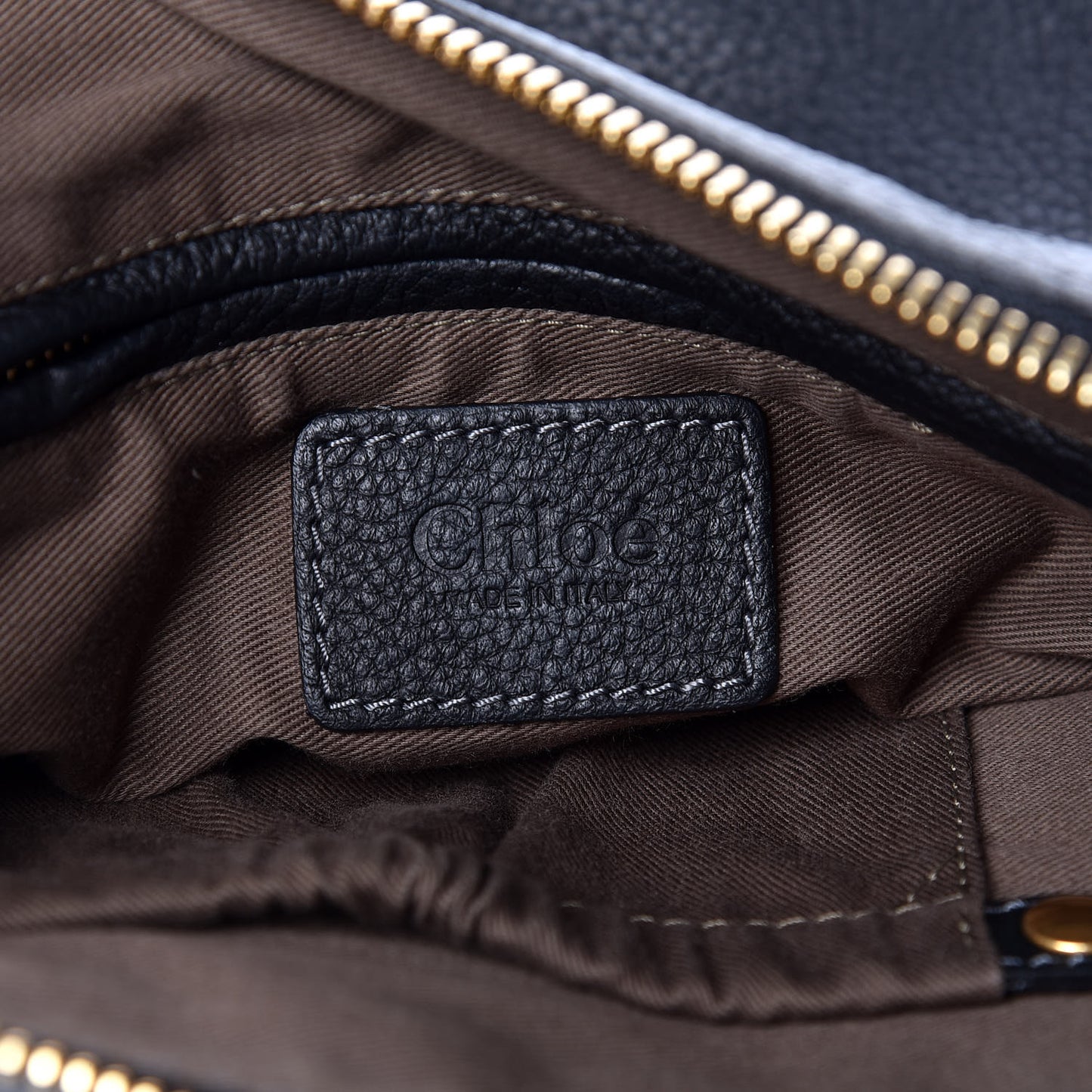 Calfskin Small Marcie Satchel Black