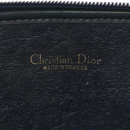 Christian Dior Monogram Wristlet Clutch Navy Blue 6 of 6