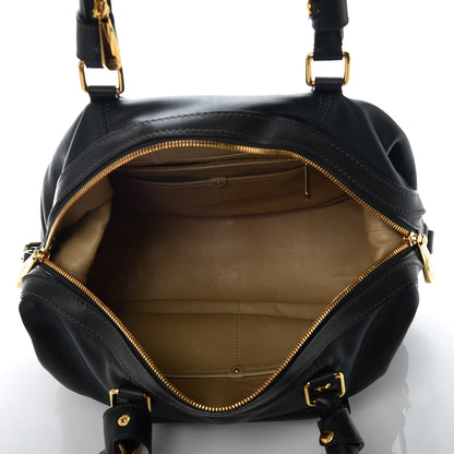 Louis Vuitton Calfskin Sac Louis Black 5 of 17