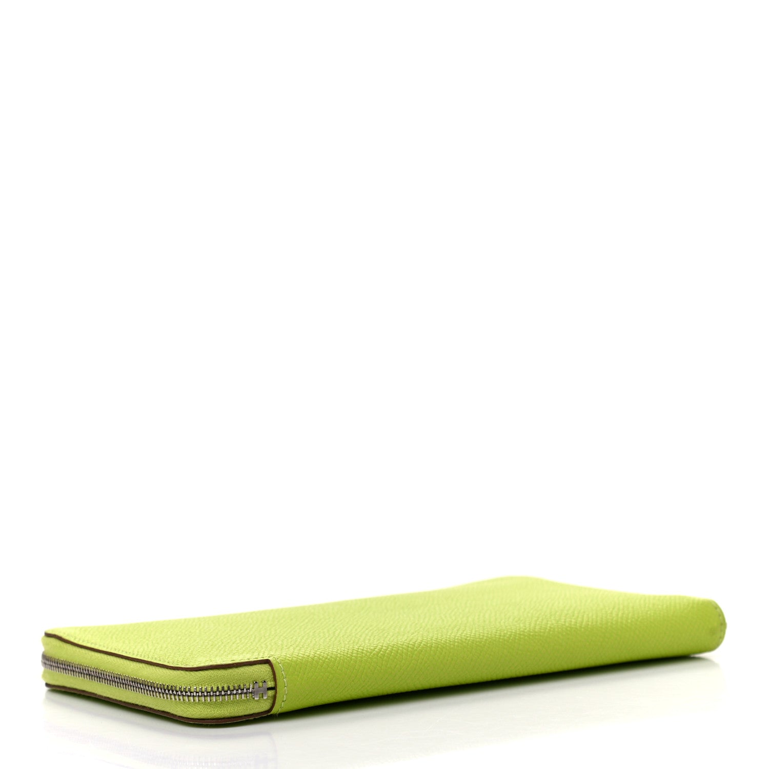Hermes Epsom Silk'In Wallet Kiwi Lichen 4 of 7