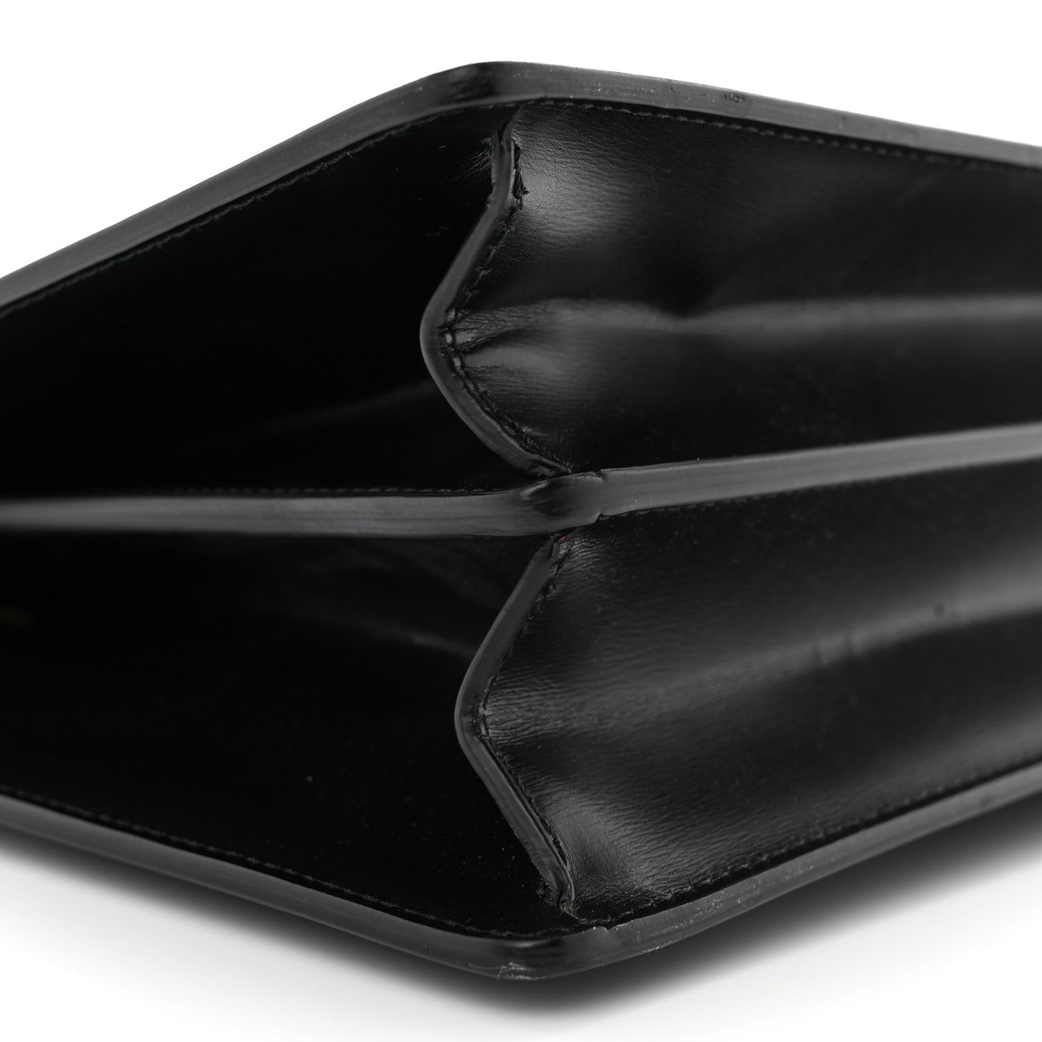 Celine Box Calfskin Medium Clasp Bag Black 10 of 17