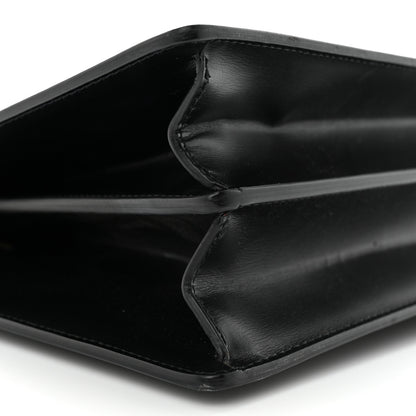 Celine Box Calfskin Medium Clasp Bag Black 10 of 17