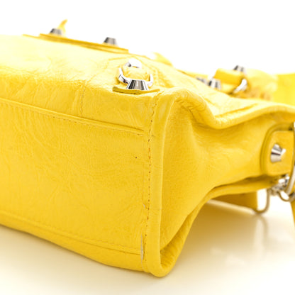 Balenciaga Agneau Classic Hardware Mini City Jaune Soleil 11 of 14