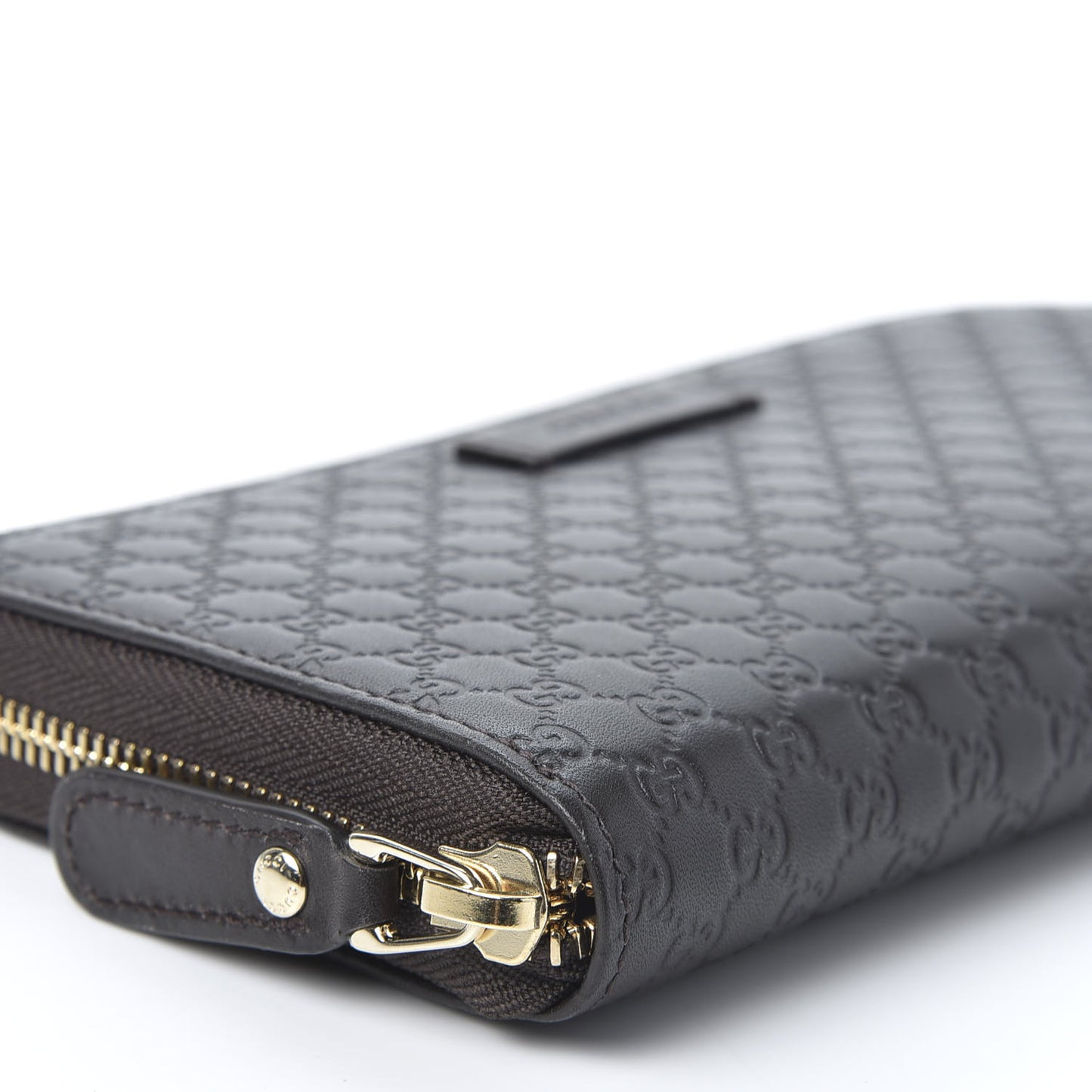 Microguccissima Zip Around Wallet Testa di Moro