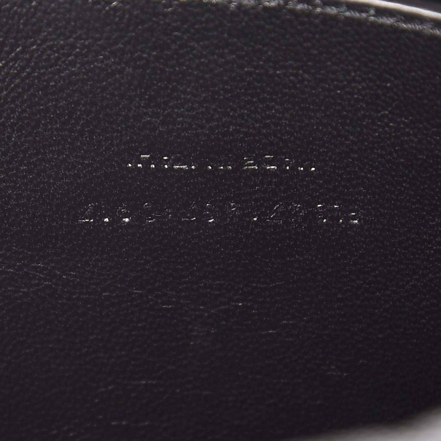 Grain De Poudre Medium West Hollywood Monogram Fold-Over Black
