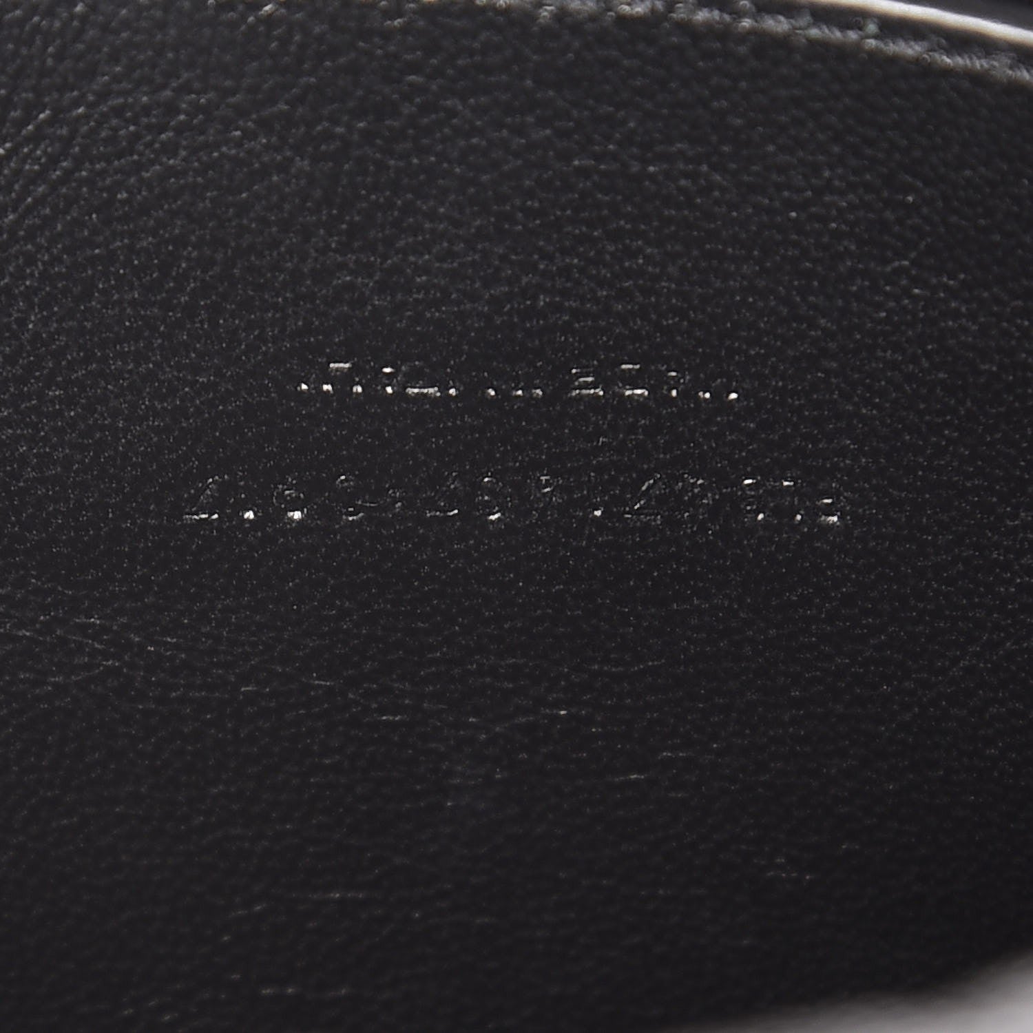 Saint Laurent Grain De Poudre Medium West Hollywood Monogram Fold-Over Black 8 of 12
