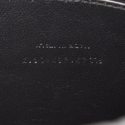 Saint Laurent Grain De Poudre Medium West Hollywood Monogram Fold-Over Black 8 of 12