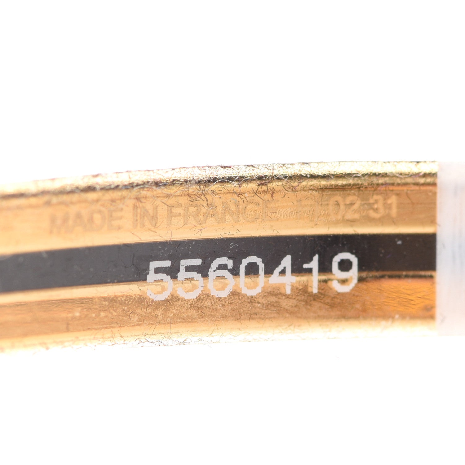 Hermes Enamel Extra Narrow Uni Bracelet 62 Rouge H 4 of 6