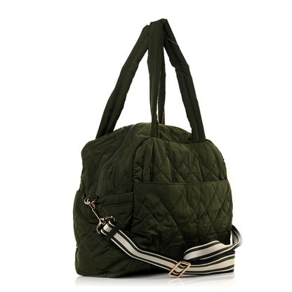 Marc Jacobs Nylon Quilted Medium Weekender Bag Dark green 2 of 7