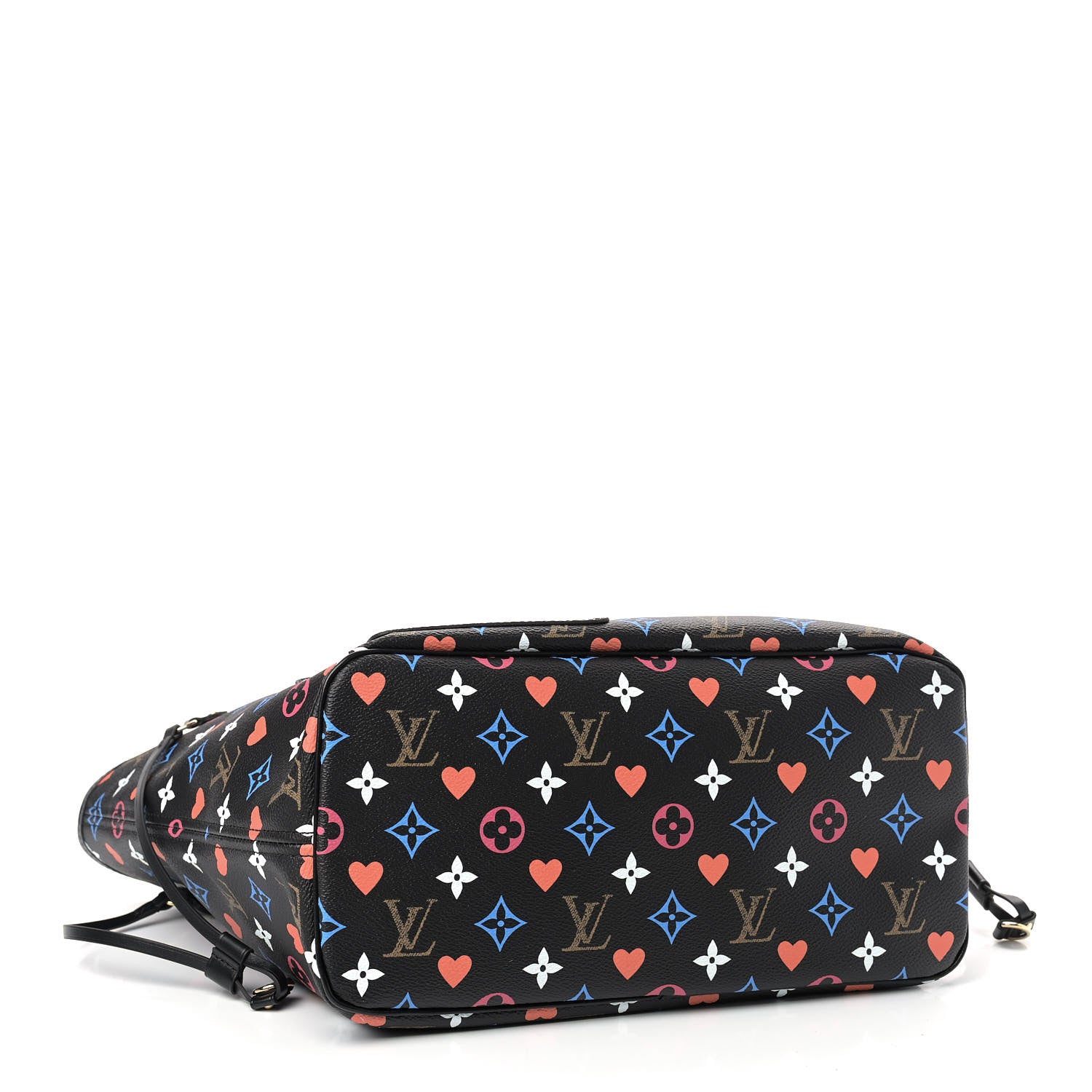 Louis Vuitton Game On Neverfull MM Black 4 of 9