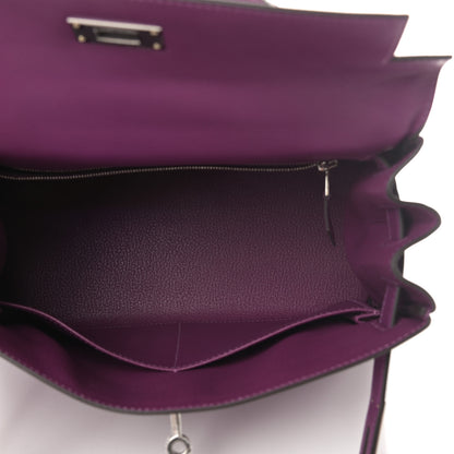Hermes Evercolor Kelly Retourne 28 Anemone 5 of 11