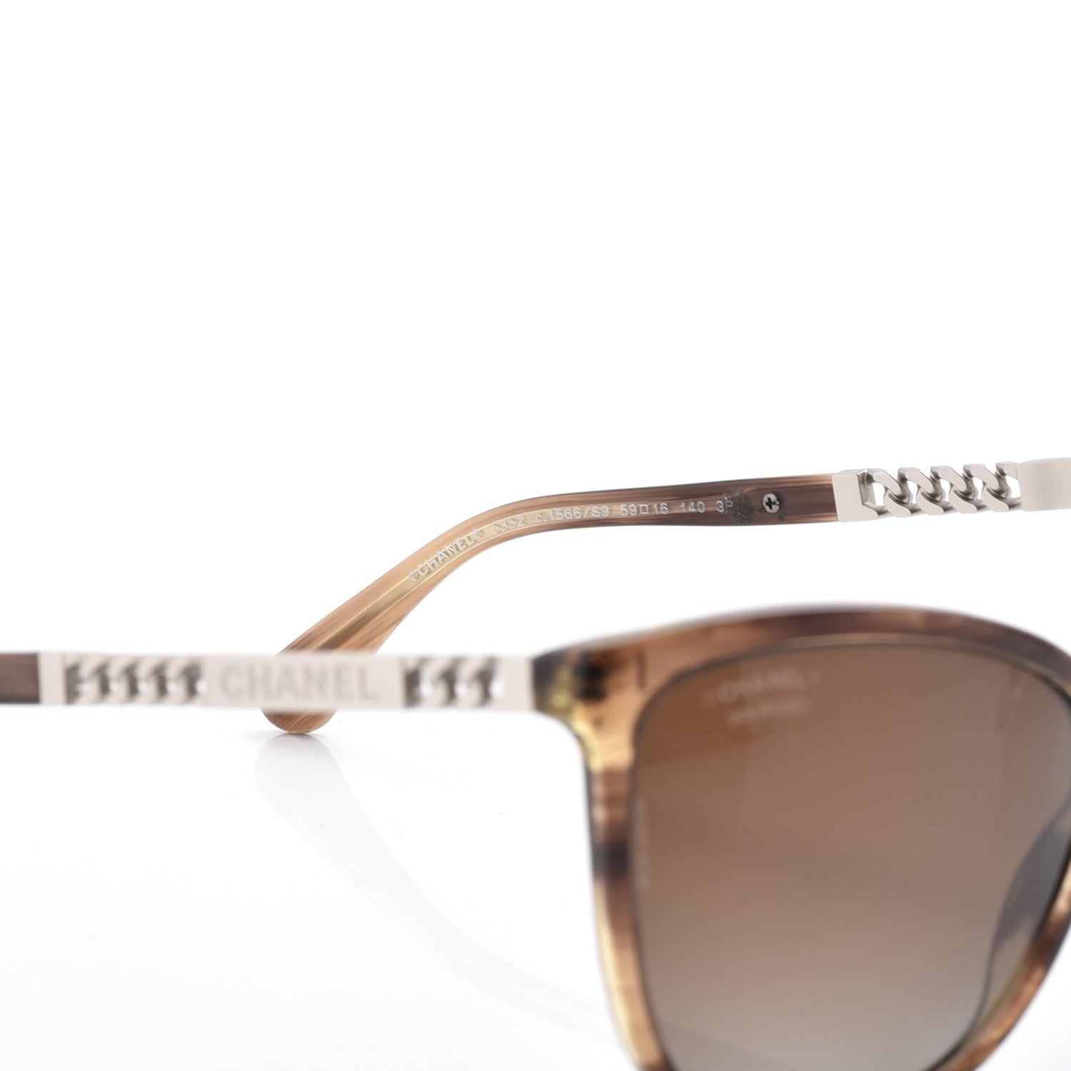 Chanel Chain Sunglasses 5352 Dark Tortoise 7 of 9