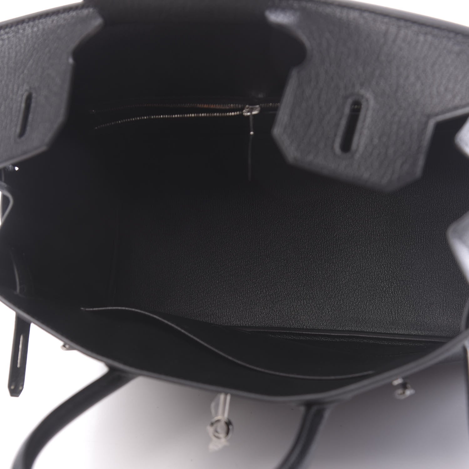 Hermes Chevre de Coromandel Birkin 30 Black 5 of 11