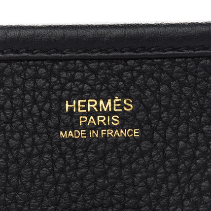 Hermes Taurillon Clemence Evelyne III PM Black 6 of 11