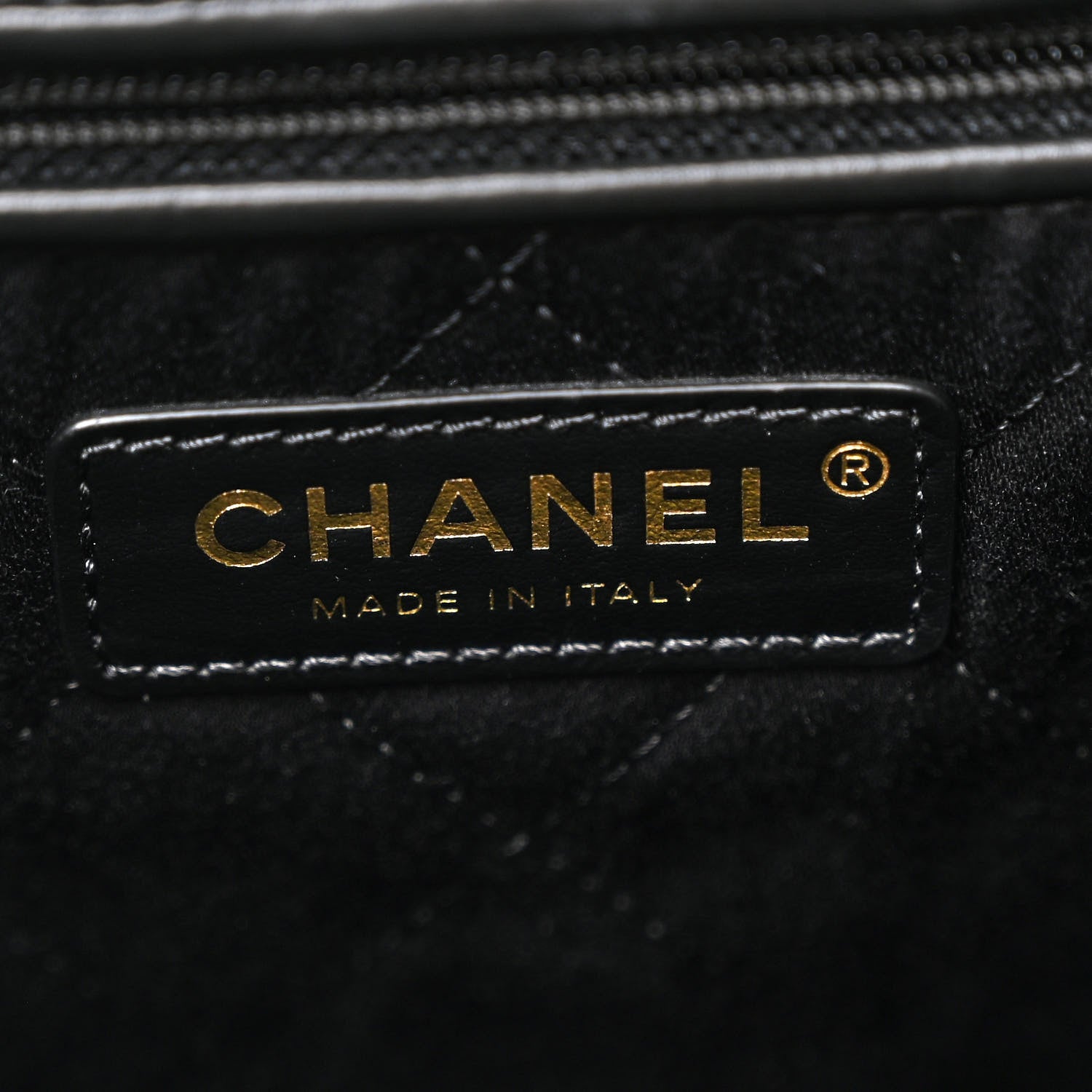 Chanel Calfskin Quilted Small Chanel 22 Black 6 of 10
