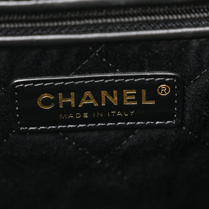 Chanel Calfskin Quilted Small Chanel 22 Black 6 of 10