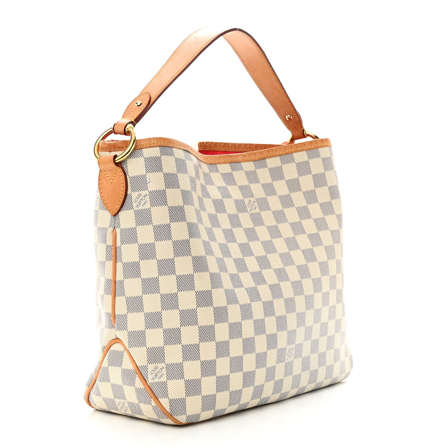 Louis Vuitton Damier Azur Delightful PM Pink 3 of 10