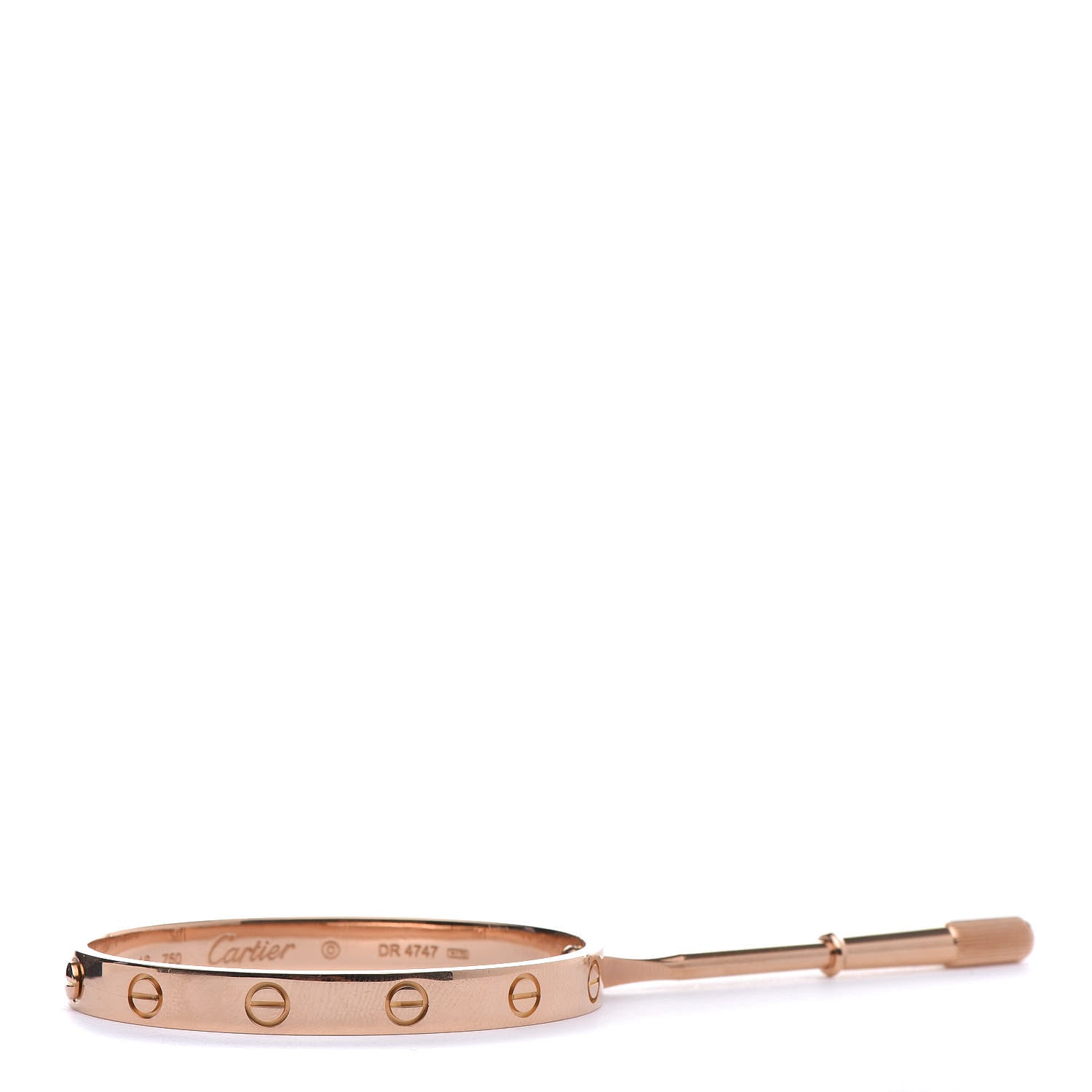 Cartier 18K Pink Gold LOVE Bracelet 16 6 of 6