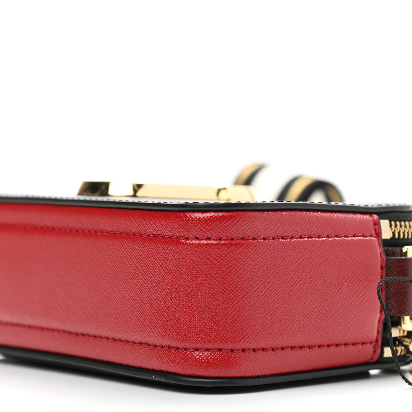 Saffiano Snapshot Camera Bag Black Multi