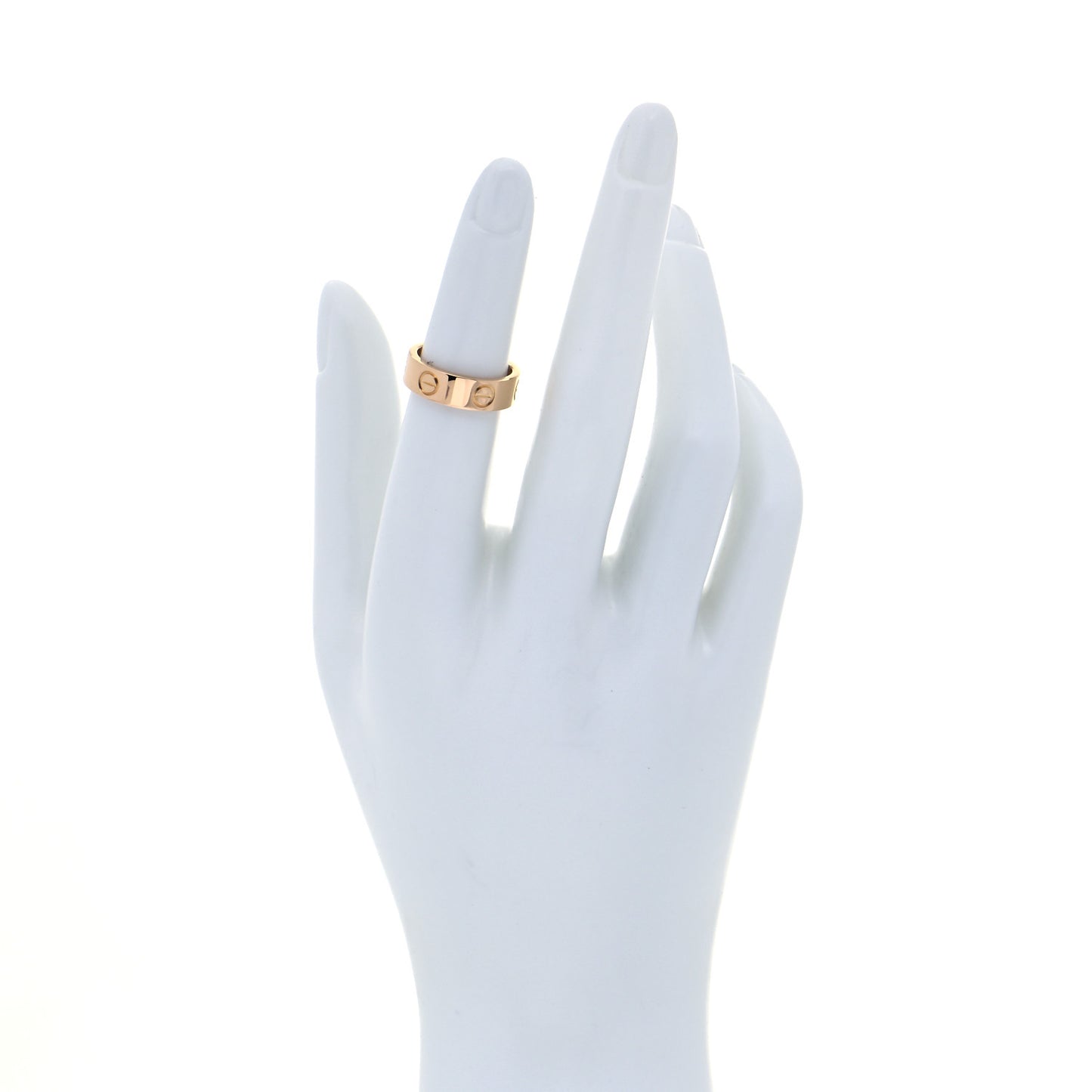 18K Yellow Gold 5.5mm LOVE Ring 49 4.75