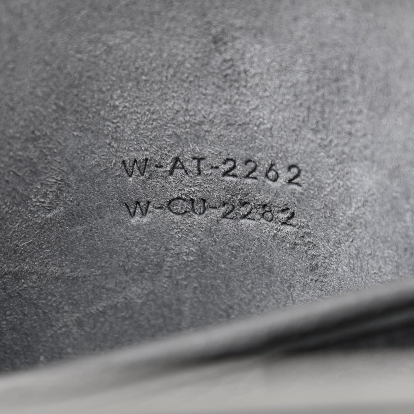 Baby Drummed Calfskin Nano Luggage Kohl