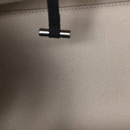 The Row Grained Calfskin Soft Margaux 10 Bag Black Black 5 of 9