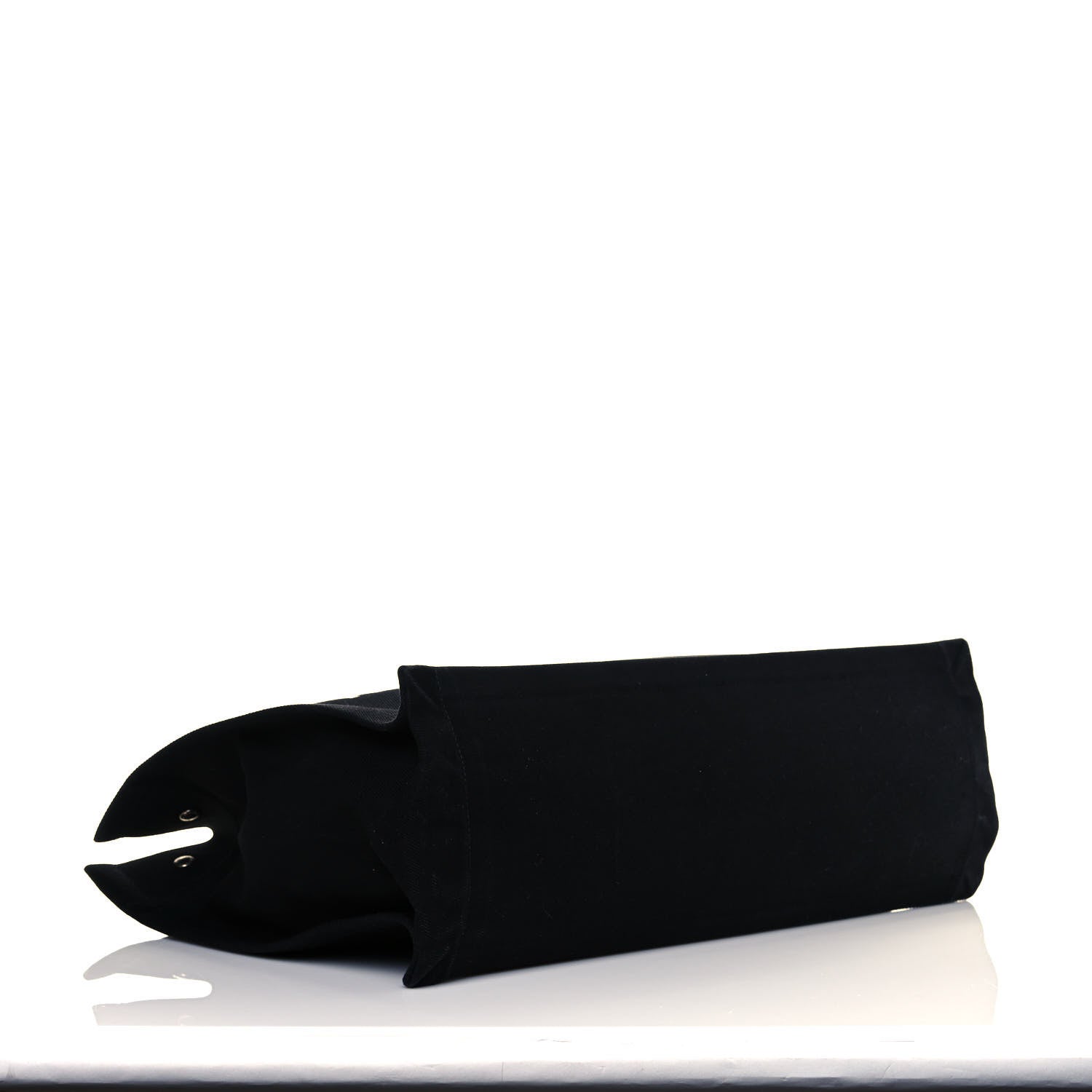 Saint Laurent Linen Calfskin Rive Gauche Tote Black 4 of 11