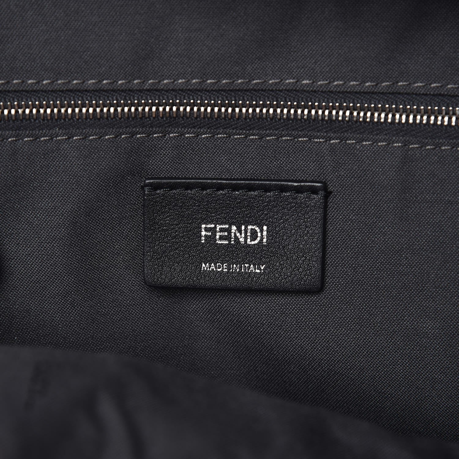 Fendi Vitello Dolce Flowerland Studded Mini Backpack Grigio Polvere Multicolor 5 of 15