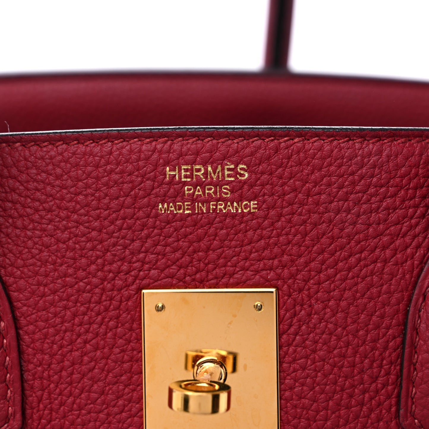 Togo Birkin 35 Rouge Grenat