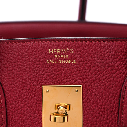 Hermes Togo Birkin 35 Rouge Grenat 6 of 20