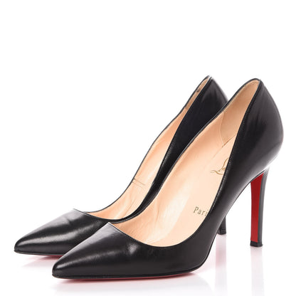 Christian Louboutin Kid Pigalle 100 Pumps 36.5 Black 2 of 12