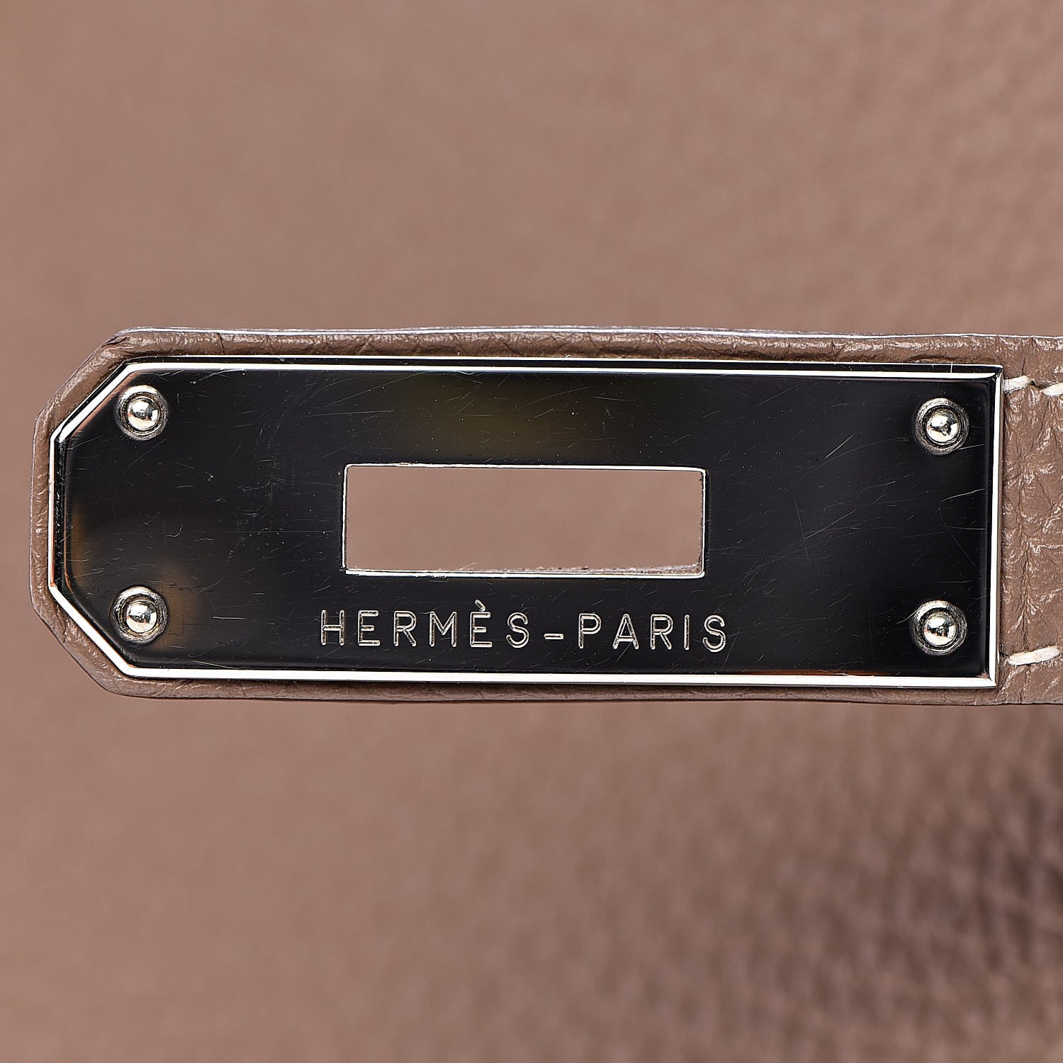Hermes Togo Kelly Retourne 35 Etoupe 8 of 42