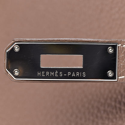 Hermes Togo Kelly Retourne 35 Etoupe 8 of 42