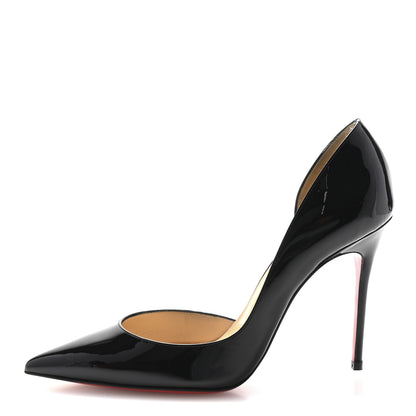 Christian Louboutin Patent Iriza 100 Pumps 36.5 Black 1 of 9