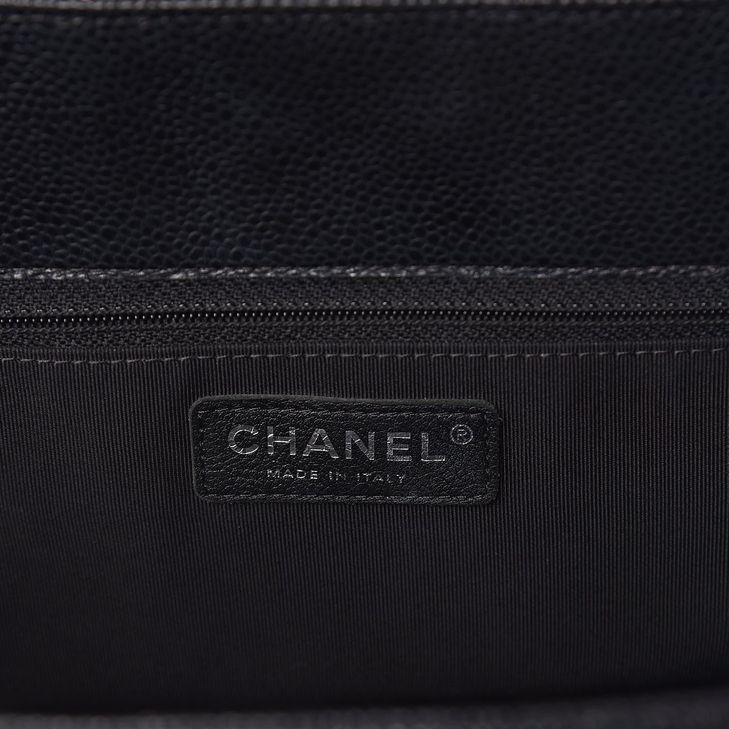 Chanel Caviar Quilted Flap Tote Black 6 of 14