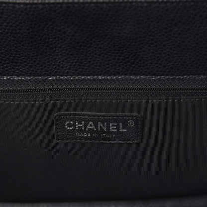 Chanel Caviar Quilted Flap Tote Black 6 of 14
