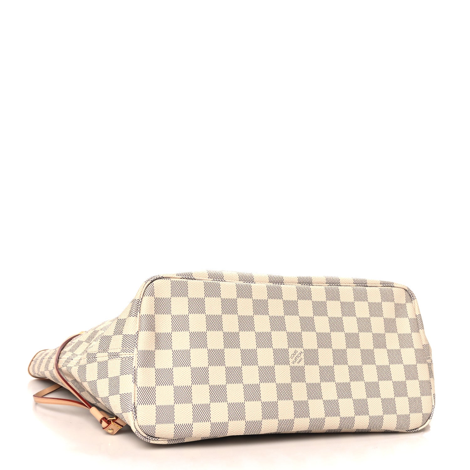 Louis Vuitton Damier Azur Neo Neverfull MM Rose Ballerine 4 of 9