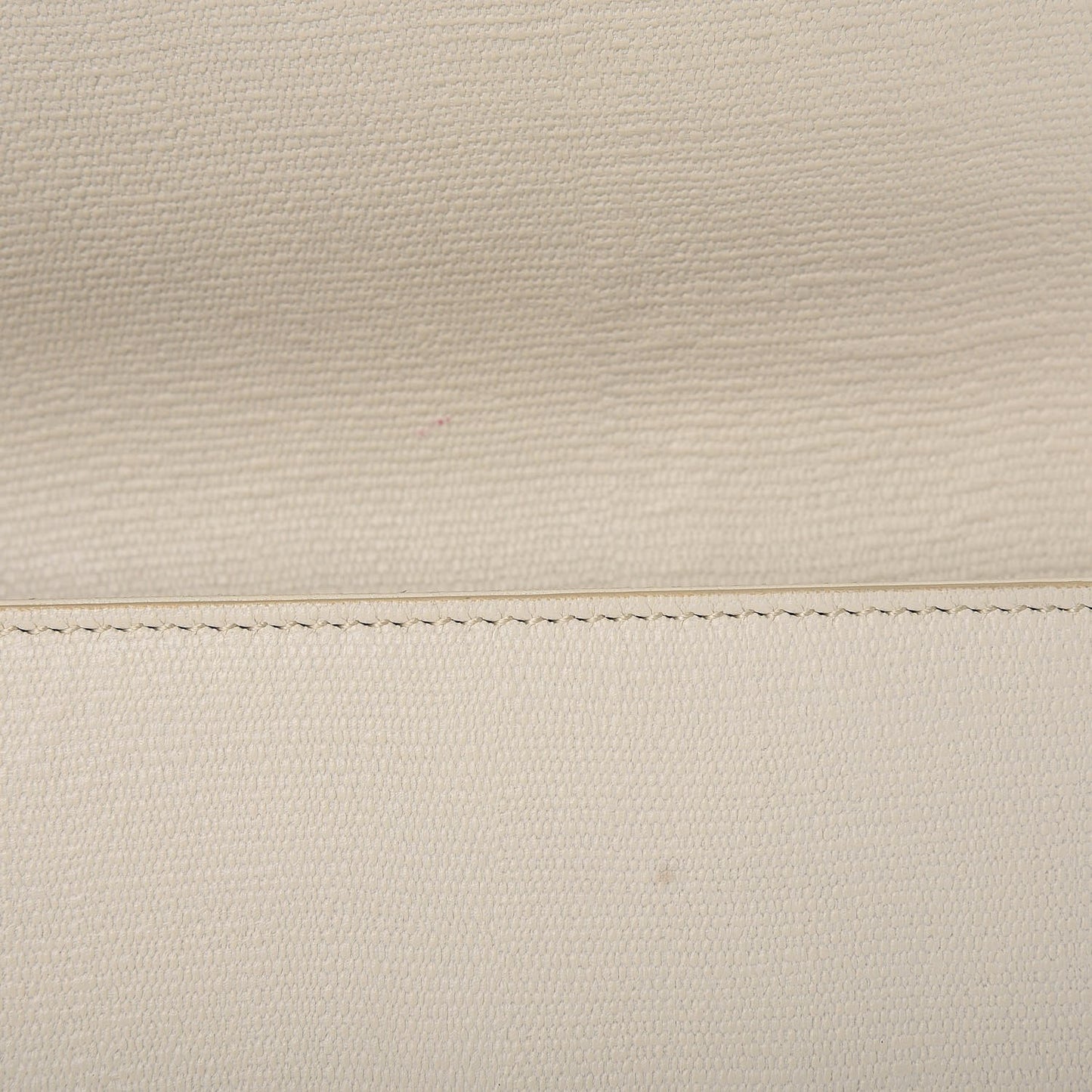 Textured Calfskin Classic Y Clutch Light Beige