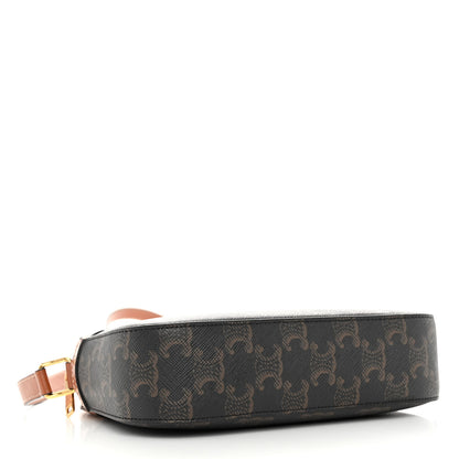 Celine Triomphe Canvas Small Camera Bag Tan 4 of 8