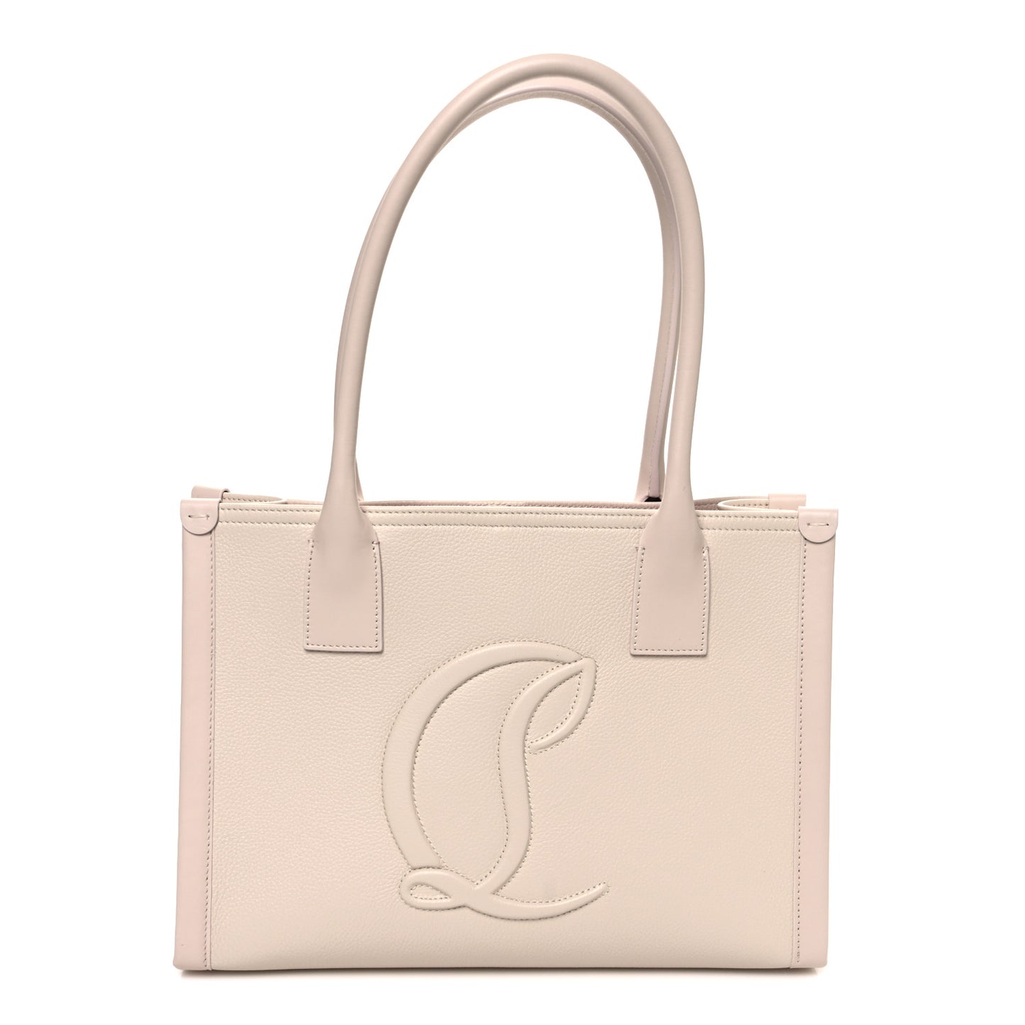 Calfskin Empire Small By My Side Tote Leche