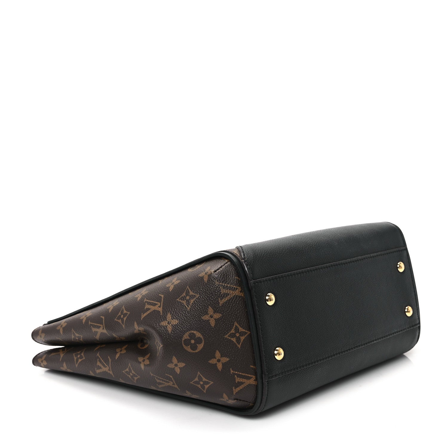 Louis Vuitton Calfskin Monogram Kimono Tote Black 4 of 11