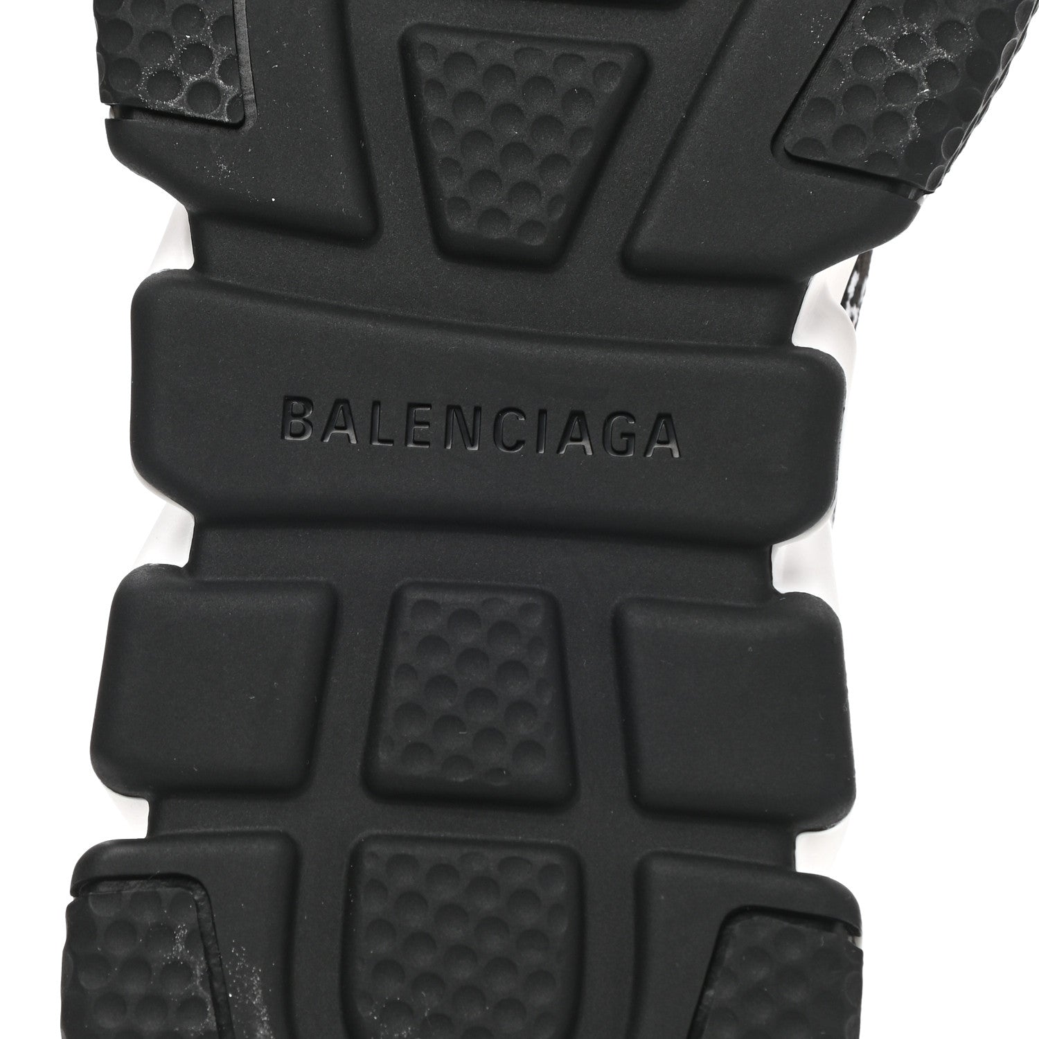 Balenciaga Neoprene Knit Bonjour Paris Womens Speed Sneakers 36 Black White Red 6 of 8