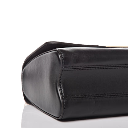 Louis Vuitton Veau Satin Monogram Twist Shoulder Bag MM Black 8 of 12