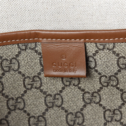 Gucci GG Plus Monogram Medium Signature Web Loop Tote Brown 6 of 9