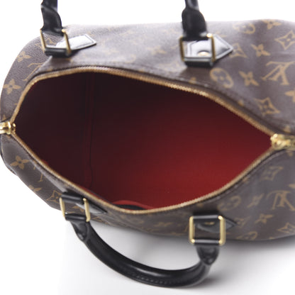 Louis Vuitton Monogram My World Tour Speedy Bandouliere 30 Black 5 of 10