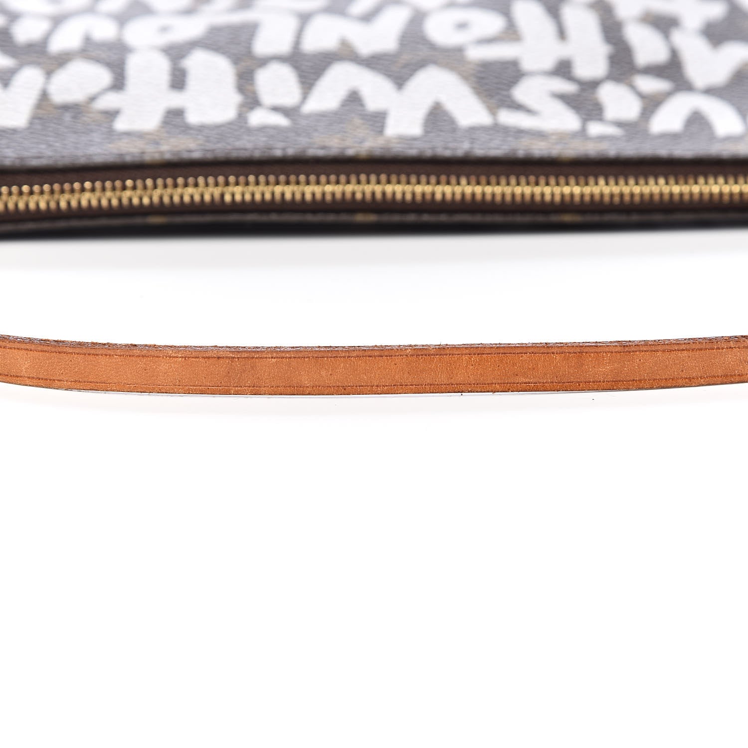 Louis Vuitton Monogram Graffiti Pochette Accessories Silver 8 of 11